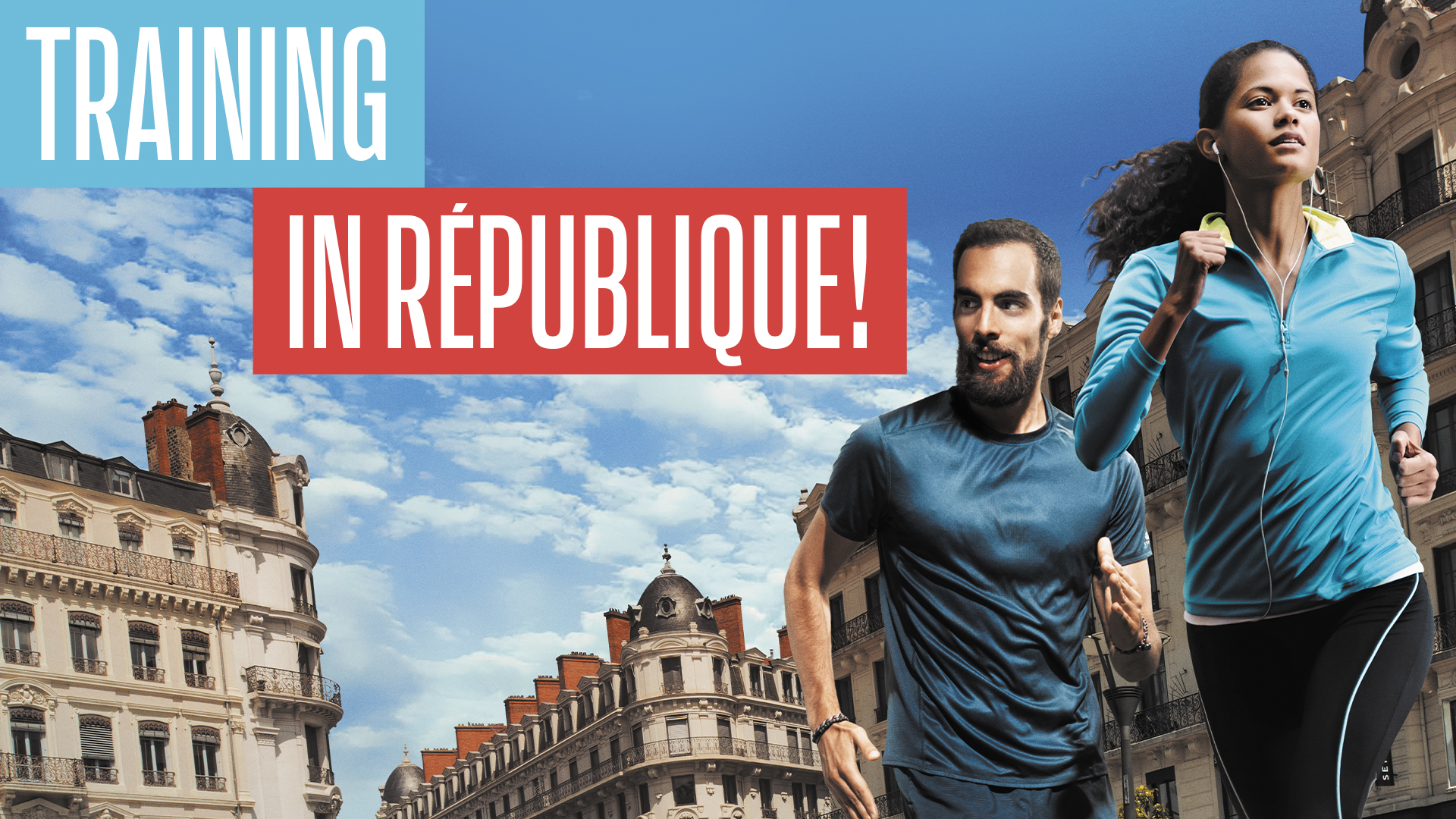 Illustration Training in République