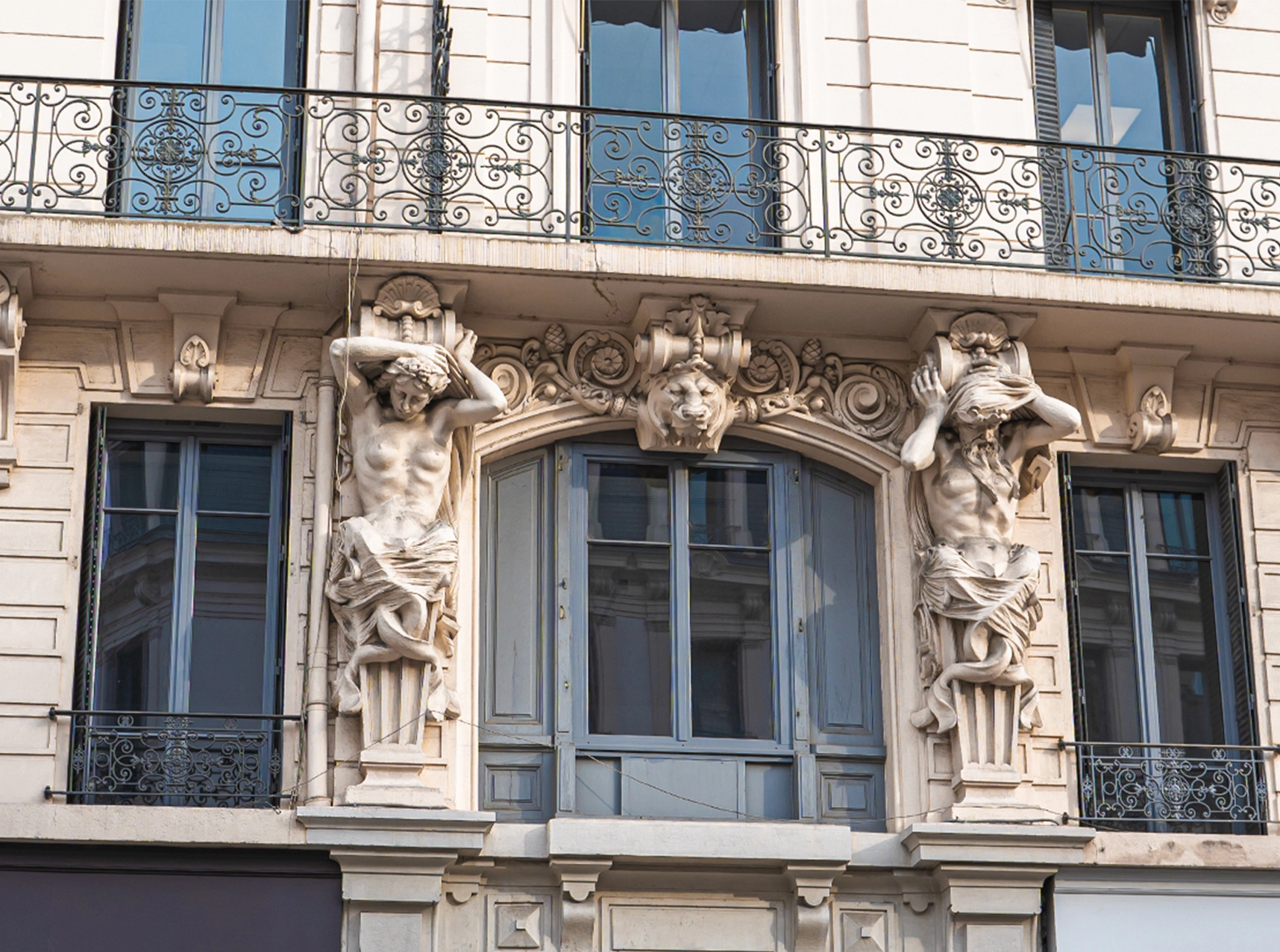 Façade de bâtiment Lyon